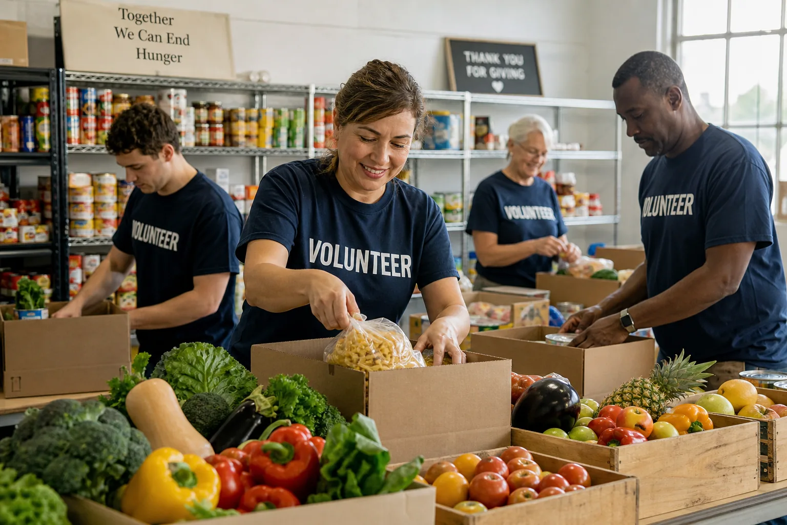 How Our Food Bank Served 5,000 Households Last Year