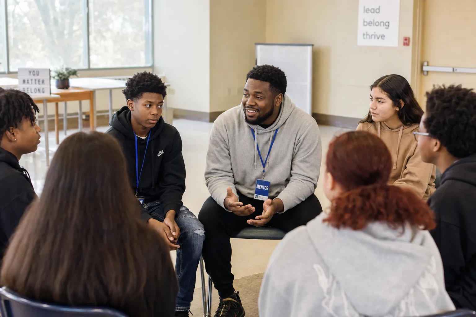 Youth mentorship circle